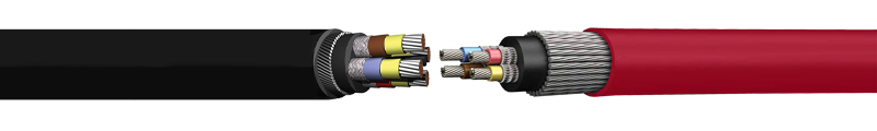 
TYPE 62, TYPE 63, TYPE 64 640/1100V Cables Acc. BS 6708